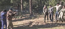 Mitos al descubiento, fusilamiento de anarquistas a manos de los milicianos.